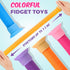 12Pack Telescopic Suction Cup Giraffe Toy, Educational Fidget Toys for Kids Age 3-9, Pop Tubes Toddler Travel Toys