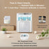 w/20 45/75/100C, 24H Double Bottle Warmer, LSZY Baby Bottle & Food Heater -Fast Milk Warmer for Breastmilk/Formula