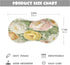 YETTASBIN Peony Flower Muslin Baby Burp Cloth, Super Soft Absorbent Cotton Burp Rag Baby Bibs Feeding Cloth for Newborn