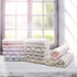 Kushies Changing Pad Cover for 1" Pad, 100% Breathable Cotton, Grey Lattice, Made in Canada