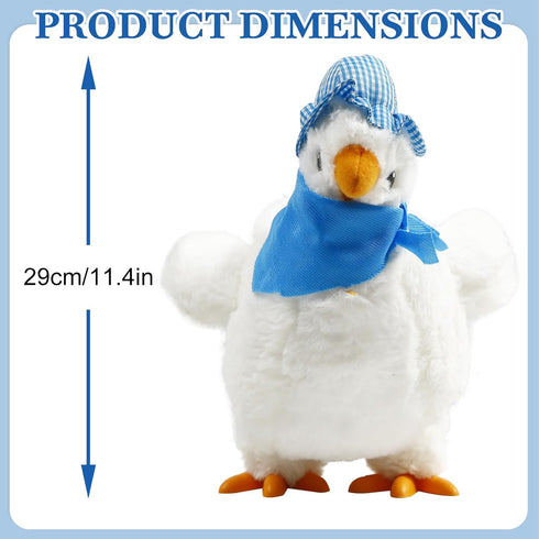 Dancing Chicken Egg Toy - Plush Easter Fun with Sound