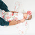 100% (12-18 lbs) SleepingBaby Zippy Swaddle - Cotton Newborn Swaddle Transition Wearable Blanket with Bottom Zipper
