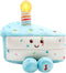 Magic Years Musical Light Up Plush Toy, Happy Birthday Cake Slice, 6