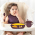 100% Set, Silicone Baby Feeding BPA Free Dishes With Suction Bowl, Divided Plate, Toddler Self Feeding Utensils