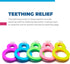 TESS Oral Health 5-Pack Infant Baby Toddler Safety Toothbrush Teethers for Nurturing Dental Care in Early Years