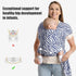 S.Leovay 7-35 lbs, Baby Wraps Carrier,Trendy Zebra Striped, Stretchy Ergonomic Hands-Free Design Baby Wearing Wrap