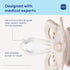 0-6 2 Count, MAM Original Matte Baby Pacifiers Months, Binky for Newborn Babies, BPA-Free Skin Soft Silicone Nipple