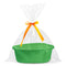 Pro Goleem Small Woven Basket with Gift Bags and Ribbons - Durable Empty Small Rope Basket for Storage, 12"X 8" X 5"