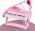 ZMZS First Birthday Toddler Piano Toys, 22 Keys Musical Keyboard for Kids Age 1-3 with Microphone