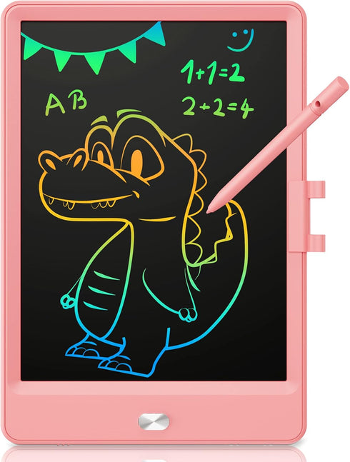KOKODI 8.5 Inch LCD Writing Tablet, Toddler Doodle Board, Erasable Reusable Drawing Pads, Educational Toy, Pink.