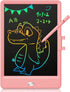 KOKODI 8.5 Inch LCD Writing Tablet, Toddler Doodle Board, Erasable Reusable Drawing Pads, Educational Toy, Pink.