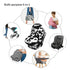 Schgap Cow Car Seat Covers Canopy for Baby Nursing Cover Breastfeeding Baby Carrier Cover Stretchy Carseat Canopy