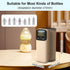 6-Temp Portable Bottle Warmer for Travel - Baby Bottle Warmers with LED Display and Flashlight, Bottle Warmers