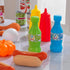 115-Piece Set, 3+ KidKraft Deluxe Tasty Treats Pretend Play Food Plastic Grocery and Pantry Items, Gift for Ages