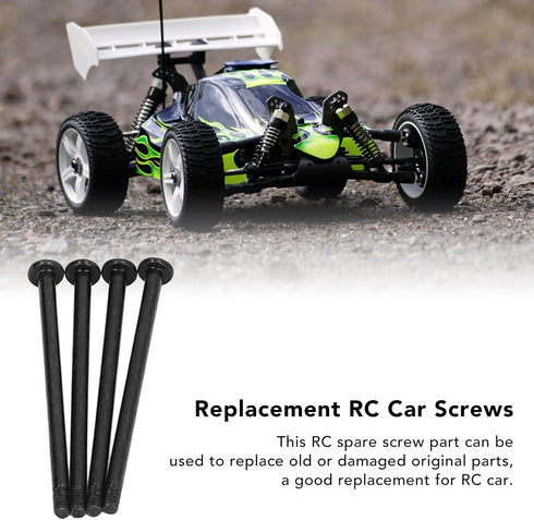 Car Screw Kit, 4 PCS 144010 2159 Replacement Screw Parts for WLtoys 144010 144002 124016 124017