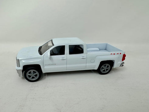 NewRay 1:43 Toys Chevy Silverado Pick Up Truck with Trailer and Dirt Bike