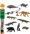 Safari Ltd. Everglades TOOB - 11 Mini Figurines: Manatee, Alligator, Turtle &