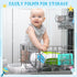 2 Maxcheck Pcs Silicone Dishwasher Bag Large Baby Bottles Dishwasher Bag Silicone Dishwasher Bag for Small Items Bottle