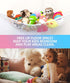 PLS Stuffed Animal Toy Hammock Net for Wall Hanging Plush Toy Storage and Kids Room Organization for Girls Room in Pink by PLS BUSINESS GROUP INC