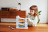 PolarB Viga Wood Toy, Car Slider Playset