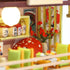 DIY Miniature Dollhouse Kit - Tiny House with Furniture, 1:24 Scale Japanese Style Shop