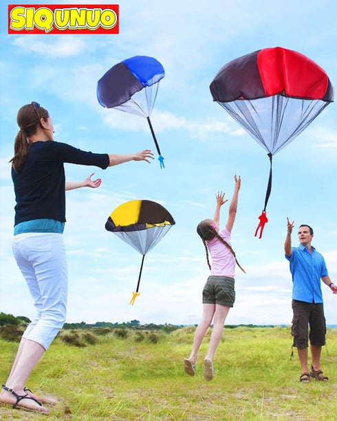 Parachute Toys for Kids (6 Pack) - Outdoor Parachute Men for Ages 4-12 - Unique Holiday Toy Picks 2024
