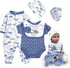 Reborn Baby Doll Clothes Little Elephant 5pcs Outfit Set for 20-23 inches