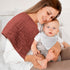 100% 20" 10", 6 Maliton Muslin Burp Cloths Cotton x Layer Absorbent for Baby Drool and Mess - Non-Irritating