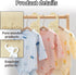 Closet Closet,Nursery 24 Baby Dividers,Baby Clothes Dividers for Decor Storage Hangers Organizer,Sided Organizer