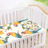 SyXIOP 28" 52" Cartoon Funny Macaw Neutral Cooling Baby Waterproof Crib Mattress Cover x Absorbent Bed Pads Disposable