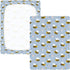 miaozhen 1 Pack 52x28 Cotton Baby Crib Sheets for Boys Girls Soft Stretchy Funny Shores Bees Playard Mattress Sheets