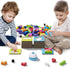 120Pcs 4 1 6 4+ Wooden Block Stacking Games Fast-Paced Building Block Game More Ways to Play for Party Game Night