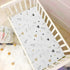 Emelivor Paper Airplane White Baby Crib Sheets for Boys Girls Soft Nursery Bedding Sheet Crib Mattress Sheets for Girl