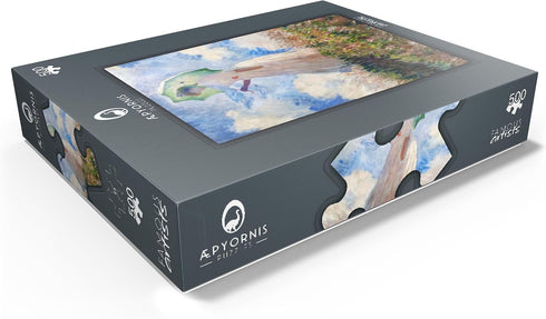 MyPuzzle Claude Monet's Suzanne Hoschedé 1886 - Premium 500 Piece Jigsaw Puzzle for Adults