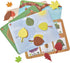 hand2mind Sensory Leaves Math Activity Set - Pattern Play, Shape Puzzle, and Sorting Toy for Toddlers, Kindergarten