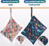 2pcs Cloth Diaper Mess-proof Wet Bags,Waterproof Reusabel Travel Storage Stroller Daycare Soiled Baby Items Beach Pool