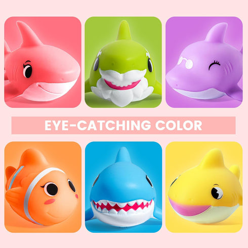 Hely Cancy Bath Toys for Babies 0 Months - No Hole Bath Tub Toys for 1 Year Old Boys Girls