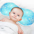decor gift 4 Pack 22x11in Cotton Burp Cloth Soft and Absorbent? Winter Snowflake Blue Baby Rags for Unisex
