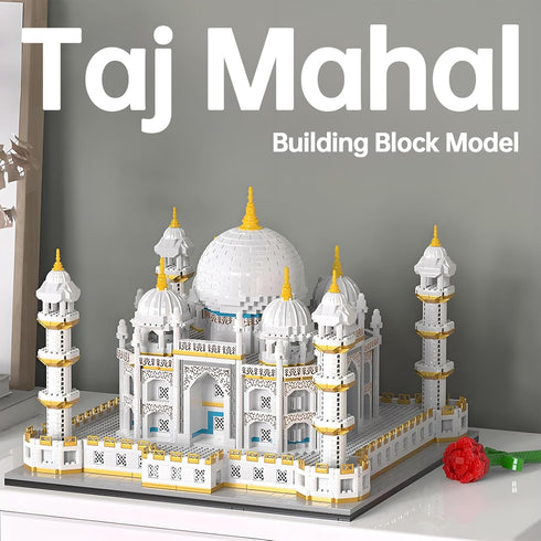 APENGBAOL Set,Landmarks Adults(4030 Architecture Taj Mahal Micro Mini Building Blocks Collection, Display Model Gift