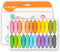 YPLUS Peanut Crayons for Kids, 24 Pastel Colors, Non-Toxic, Washable, Durable, Easy