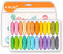 YPLUS Peanut Crayons for Kids, 24 Pastel Colors, Non-Toxic, Washable, Durable, Easy