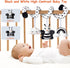 Car Seat Toys - Infant Baby Spiral Activity Hanging Toys for Stroller & Crib with BB Squeaker and Rattles (Bee)
