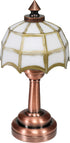 Mini Dollhouse Table Accent Lamp, LED Miniature Lighting for Dolls House Decor, Battery Operated