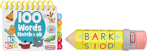 Little Tikes Old School 100 Words Spell & Spin Pencil, Educational Learning Toy for Preschool Gift