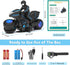 2-in-1 360 Eulogia Remote Control Motorcycle Toys New Upgraded RGB Wheels Lights, RC Motorbike with Remote, Gesture
