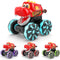 Intoypad Red Chomping Dino Monster Truck Toy Press and Go Car with