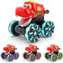 Intoypad Red Chomping Dino Monster Truck Toy Press and Go Car with