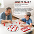 LULQZ Magnetic Chess Game with Stones, Magnet Game with String, Strategy Board Games, Family Games for Kids and Adults