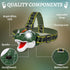 DX DA XIN Dinosaur Headlamp, T-Rex LED Headlamps for Kids, Flashlights Camping Gear, Dinosaur Toys for Boys Girls