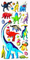 NiPitShop Cartoon Sticker Foam NipitShop 1 Sheet Mixed Dinosaur T rex Animal Cartoon Sticker Foam Nursery
